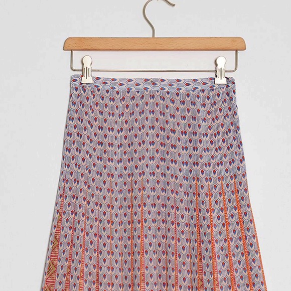 Anthropologie Nonie Pleated Maxi Skirt - Picture 6 of 9